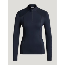 Capa base con cremallera 1/4 Echo para mujer Tommy Hilfiger Equestrian