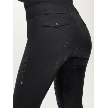 Pantalones híbridos de invierno Highland con diamantes de imitación Tommy Hilfiger Equestrian mujer
