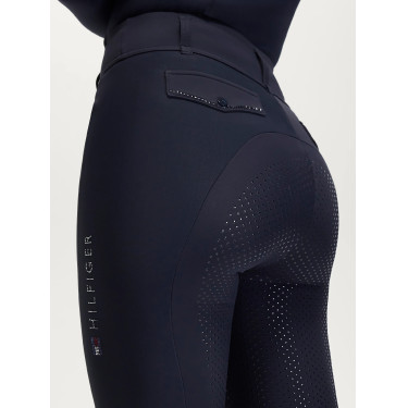 Pantalones híbridos de invierno Highland con diamantes de imitación Tommy Hilfiger Equestrian mujer