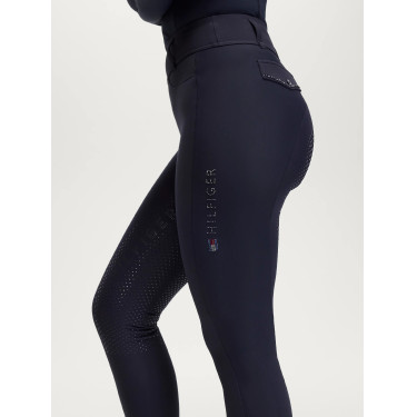 Pantalones híbridos de invierno Highland con diamantes de imitación Tommy Hilfiger Equestrian mujer