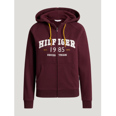 Sudadera con capucha con cremallera Mills para mujer Tommy Hilfiger Equestrian Sudadera con capucha con cremallera Mills para mujer Tommy Hilfiger Equestrian