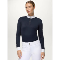 Camisa de competición para mujer con strass Monica Tommy Hilfiger Equestrian