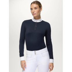 Camisa de competición para mujer con strass Monica Tommy Hilfiger Equestrian