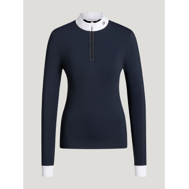 Camisa de competición para mujer con strass Monica Tommy Hilfiger Equestrian