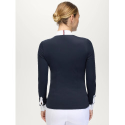 Camisa de competición para mujer con strass Monica Tommy Hilfiger Equestrian
