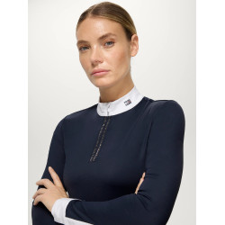 Camisa de competición para mujer con strass Monica Tommy Hilfiger Equestrian