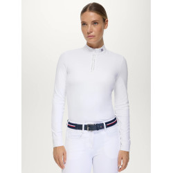 Camisa de competición para mujer con strass Monica Tommy Hilfiger Equestrian