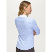 Camisa Perkins para mujer de rayas elásticas Tommy Hilfiger Equestrian