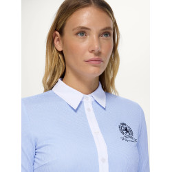 Camisa Perkins para mujer de rayas elásticas Tommy Hilfiger Equestrian