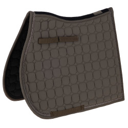 Covalliero Manta de silla AH26 Chocolate con leche Gris