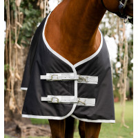 Manta de exterior Amigo Ripstop 900D Quarter Horse Plus 0 g Horseware Negro / plata