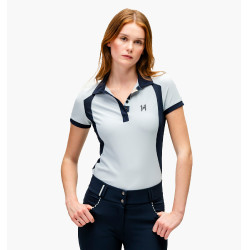 Polo técnico ecuestre transpirable para mujer Polo técnico ecuestre transpirable para mujer