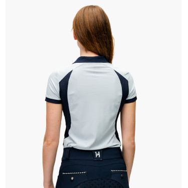 Polo técnico ecuestre transpirable para mujer Polo técnico ecuestre transpirable para mujer