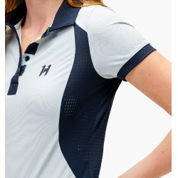 Polo técnico ecuestre transpirable para mujer Polo técnico ecuestre transpirable para mujer