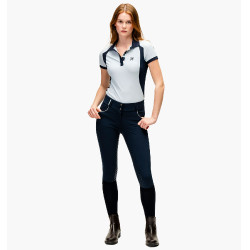 Polo técnico ecuestre transpirable para mujer Polo técnico ecuestre transpirable para mujer