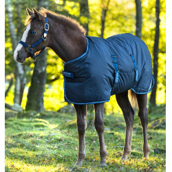 Manta de equitación impermeable para potros 200g Manta de equitación impermeable para potros 200g
