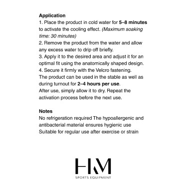 Botas refrigerantes EquineCarePro- HKM Botas refrigerantes EquineCarePro- HKM