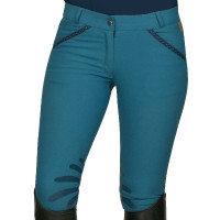 Pantalón Flags & Cup Florida mujer Azul esmeralda Pantalón Flags & Cup Florida mujer Azul esmeralda