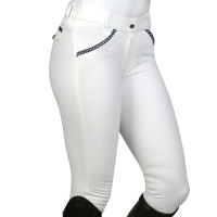 Pantalón Flags & Cup Florida mujer Blanco