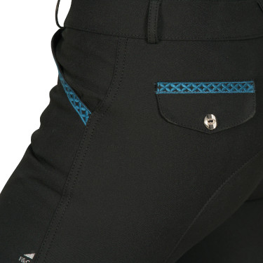 Pantalón Flags & Cup Florida mujer Negro Pantalón Flags & Cup Florida mujer Negro