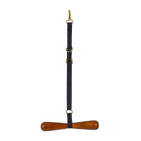 Soporte de silla en azul marino Negro