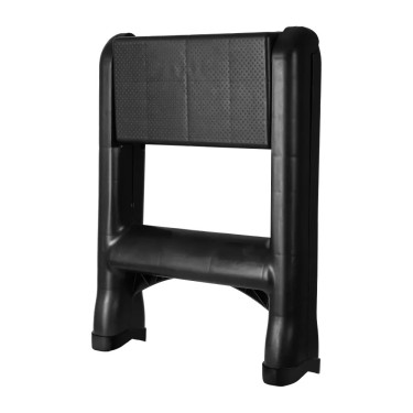 Escalón plegable 60 cm negro para equitación | EQUI-CLIC