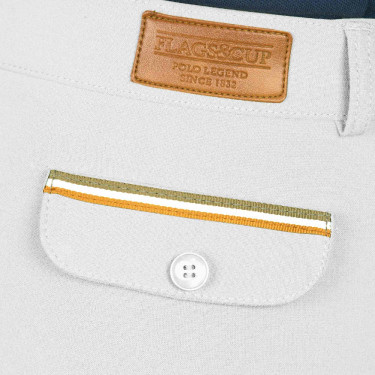 Pantalón niño Lorenzo Flags & Cup Blanco