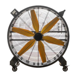 Ventilador con cable de 144 cm Negro