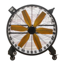 Ventilador con cable de 144 cm Negro