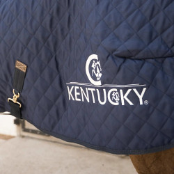 Manta de presentación equitación 160g Kentucky azul marino