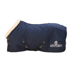 Manta de presentación equitación 160g Kentucky azul marino
