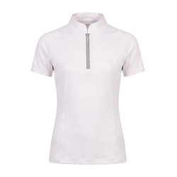 Camisa de concurso para niña clásica de manga corta con brillo Viejo rosa talla 160 niño Blanco Camisa de concurso para niña clásica de manga corta con brillo Viejo rosa talla 160 niño Blanco