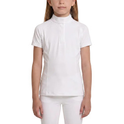 Camisa de concurso para niña clásica de manga corta blanca talla 160 niño Blanco Camisa de concurso para niña clásica de manga corta blanca talla 160 niño Blanco