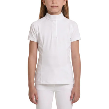 Camisa de concurso para niña clásica de manga corta blanca talla 160 niño Blanco Camisa de concurso para niña clásica de manga corta blanca talla 160 niño Blanco