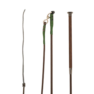 Fusta de trabajo Guidance con empuñadura de cuero marrón claro 200 cm Castaño Marrón Fusta de trabajo Guidance con empuñadura de cuero marrón claro 200 cm Castaño Marrón