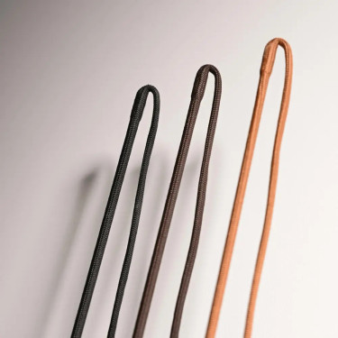 Fusta de dar cuerda equitación 200 cm cuero marrón | equi-clic Fusta de dar cuerda equitación 200 cm cuero marrón | equi-clic