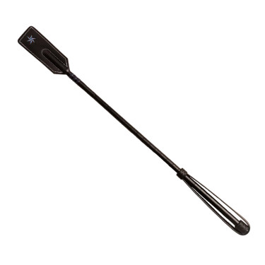Fusta de salto Classy lisa de cuero entero marrón claro 65 cm Negro