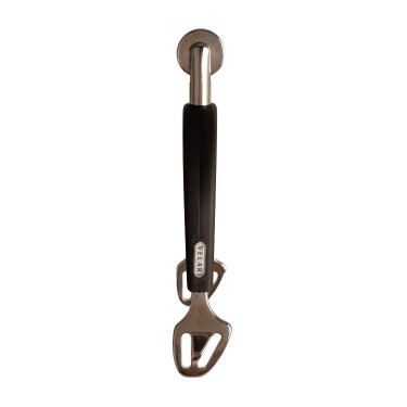 Espuelas de gran rueda de acero inoxidable con goma 30 mm Velari Acero inoxidable Plata