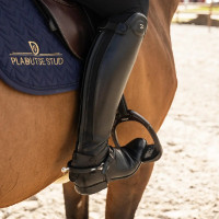 Espuelas de rueda media de acero inoxidable con goma 30 mm Velari Acero inoxidable Plata
