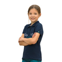 Polo infantil Uripa Banderas y Copa Azul marino
