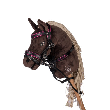 Bocado de cuero Manchester Hobby Horsing- HKM