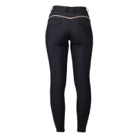 Pantalones de montar Limone- rodillera de s. HKM mujer