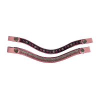 Bocado de cuero Pink Hobby Horsing- HKM