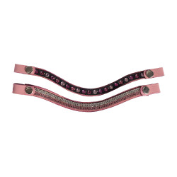Bocado de cuero Pink Hobby Horsing- HKM