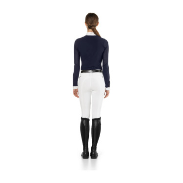 Polo de competición ecuestre mujer EGO7 Teresa manga larga