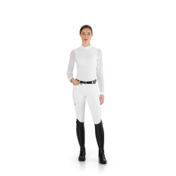 Polo de competición ecuestre mujer EGO7 Rita manga larga