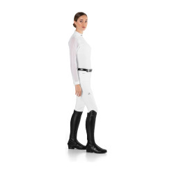 Polo de competición ecuestre mujer EGO7 Rita manga larga