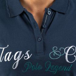 Polo mujer Altamira Flags & Cup Azul marino Polo mujer Altamira Flags & Cup Azul marino