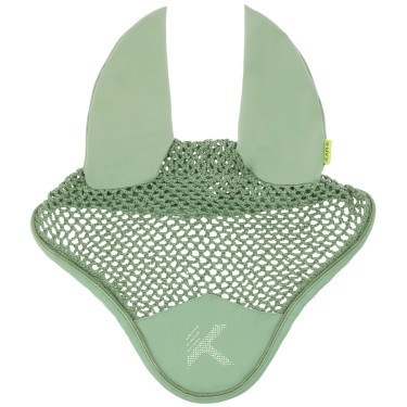 K by Equithème Orejera K-Vega Verde oscuro