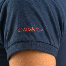 Polo mujer Maringa Flags & Cup Azul marino
